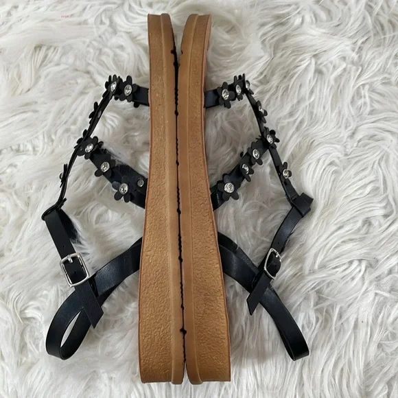 WANTED Womens Dolce Daisy Floral Strappy Sandals Size 11 NEW - Picture 10 of 16